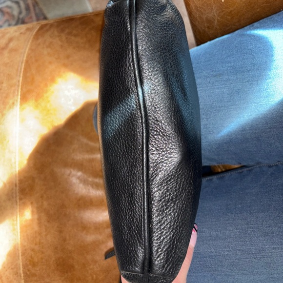 Elliott Lucca Black Leather Clutch